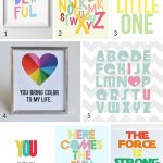 21 Free Printable Art Prints To Quickly Decorate The Barest Of Walls   Free Printable Nursery Resources