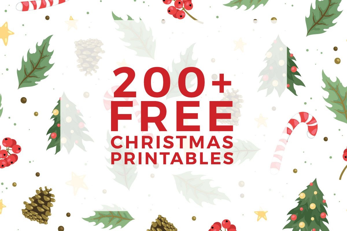 225+ Free Christmas Printables You Need To Decorate &amp; Delight Your - Free Printable Christmas Art