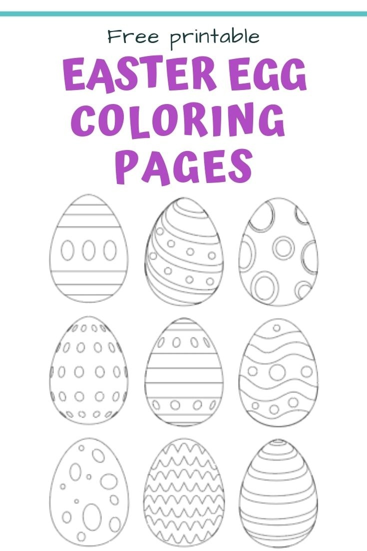 25+ Free Printable Easter Egg Templates &amp;amp; Easter Egg Coloring Pages - Easter Egg Template Free Printable