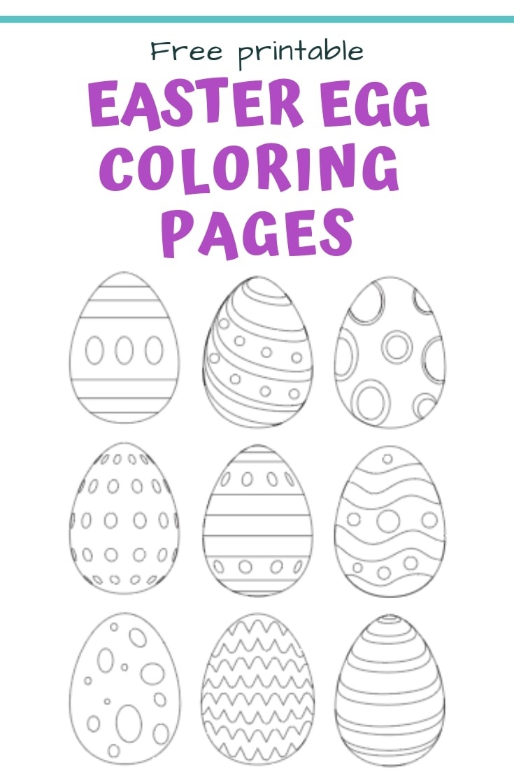 25+ Free Printable Easter Egg Templates &amp;amp; Easter Egg Coloring Pages - Free Printable Easter Images