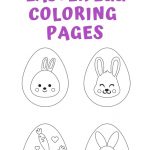 25+ Free Printable Easter Egg Templates & Easter Egg Coloring Pages   Free Printable Easter Pages
