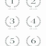 28 Elegant Printable Table Numbers | Kittybabylove   Free Printable Table Numbers 1 30