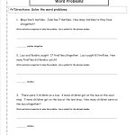 2Nd Grade Math Common Core State Standards Worksheets   Free Printable Word Problems 2Nd Grade