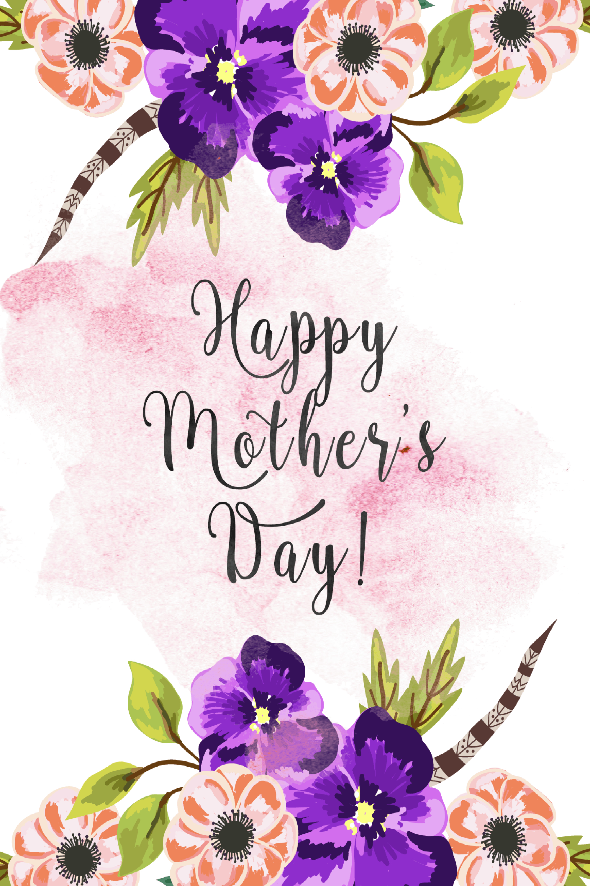 30 Cute Free Printable Mothers Day Cards - Mom Cards You Can Print - Free Printable Mothers Day Cards