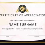 30 Free Certificate Of Appreciation Templates And Letters   Free Printable Templates For Certificates Of Recognition