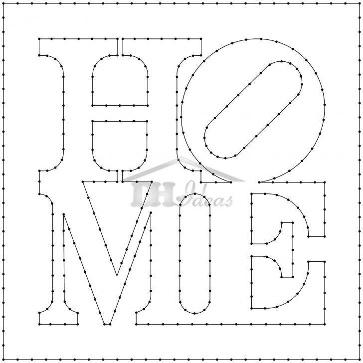 Free Printable String Art Patterns With Instructions