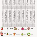 36 Printable Christmas Word Search Puzzles | Kittybabylove   Free Printable Christmas Puzzles Word Searches