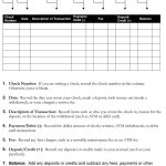 37 Checkbook Register Templates [100% Free, Printable] ᐅ Template Lab   Free Printable Check Register With Running Balance