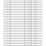 37 Checkbook Register Templates [100% Free, Printable] ᐅ Template Lab   Free Printable Ledger Sheets