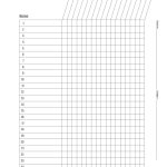 37 Class Roster Templates [Student Roster Templates For Teachers]   Free Printable Attendance Forms For Teachers