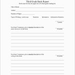3Rd Grade Book Report Template Free Beautiful 5Th Grade President   Free Printable Books For 5Th Graders