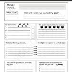 4 Stylish Goal Setting Worksheets To Print (Pdf)   Free Printable Goal Setting Worksheets For Students