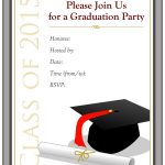 40+ Free Graduation Invitation Templates ᐅ Template Lab   Free Printable Graduation Invitations