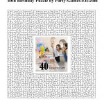40Th Birthday Party Games, Free Printable Games And Activities For A   Over The Hill Games Free Printable