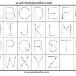 42 Educative Letter Tracing Worksheets | Kittybabylove   Free Printable Letter Tracing Sheets