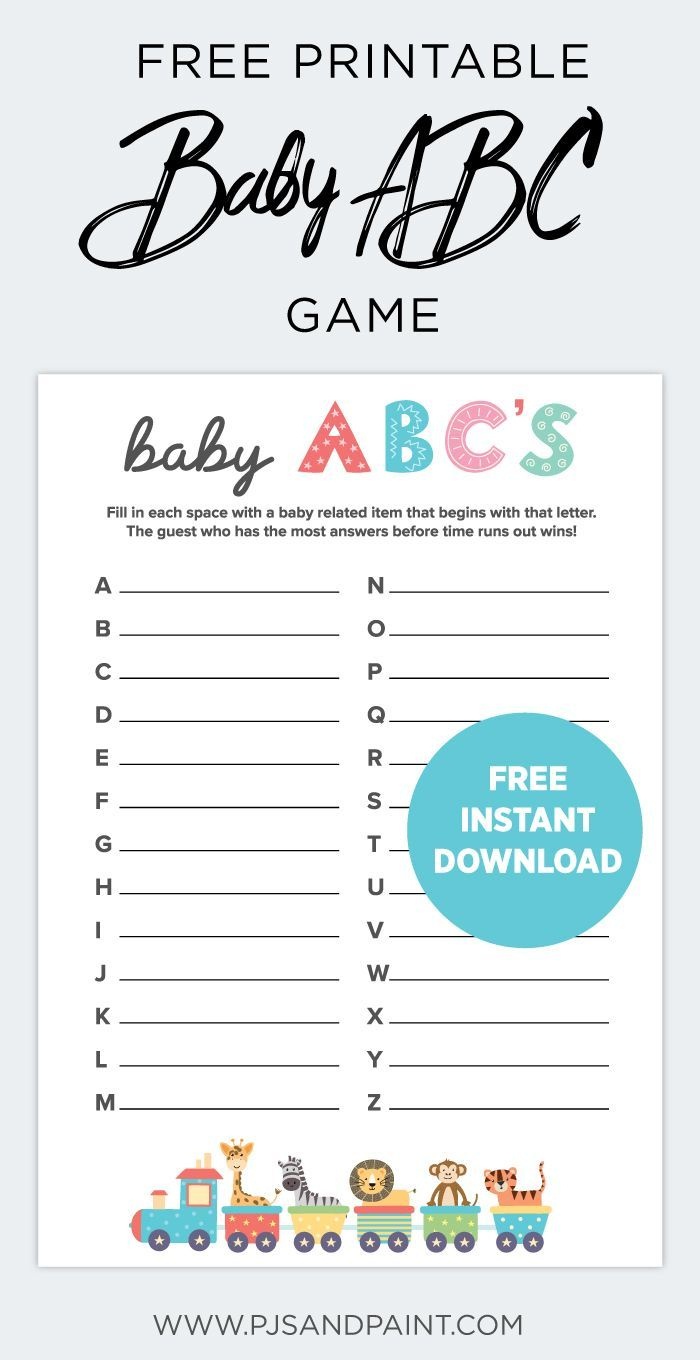 5 Easy Baby Shower Games To Play | Fit Pregnancy | Baby Shower Gamea - Free Printable Baby Shower Games With Answers