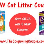 5 New Cat Litter Coupons ~ Save $8.75 On Fresh Step & Scoop Away!   Free Printable Scoop Away Coupons
