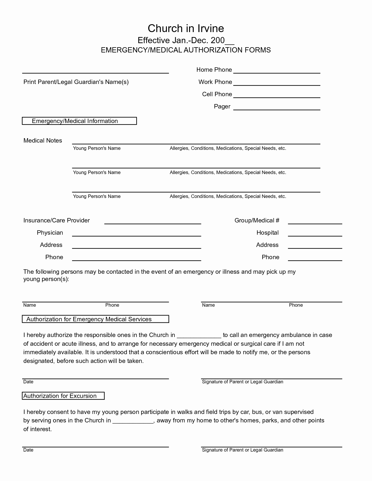 Free Printable Medical Forms Free Printable