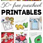 50+ Free Preschool Printables For Early Childhood Classrooms   Free Printable Early Childhood Activities
