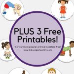 58 Fun And Easy Yoga Poses For Kids (Printable Posters) | Classroom   Free Printable Preschool Posters
