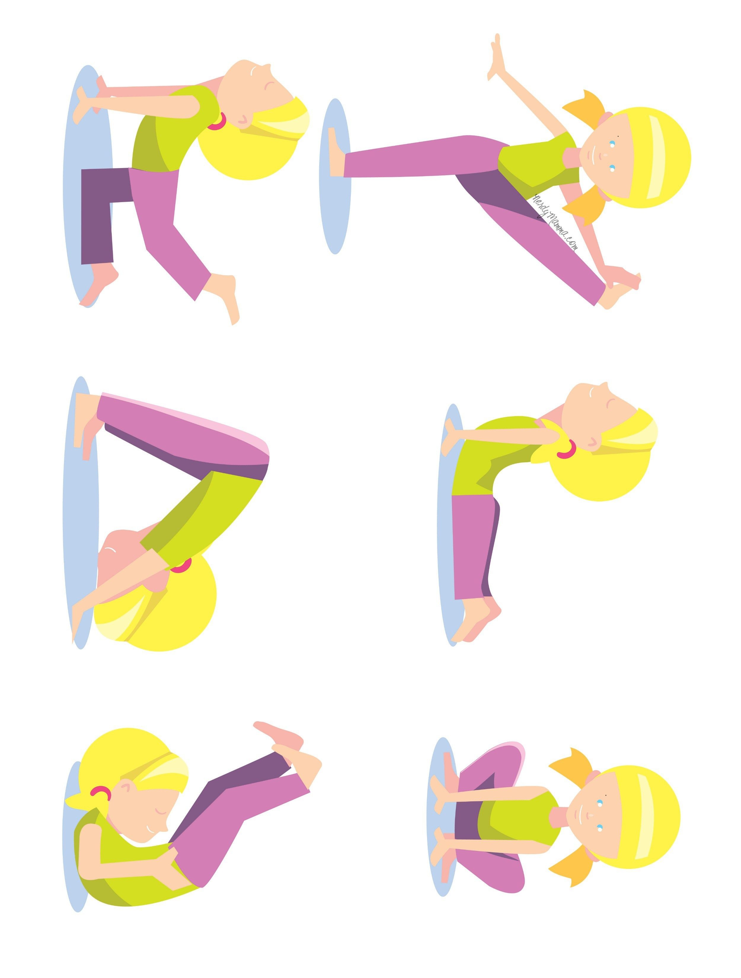 6 Easy Yoga Poses That Toddlers Can Do Free Printable | Yoga &amp;amp; Barre - Free Printable Yoga Poses