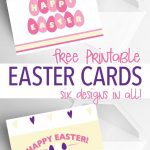 6 Free Printable Easter Cards Every Bunny Will Love | Holidays   Free Printable Easter Cards For Grandchildren