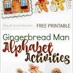 6 Fun Gingerbread Alphabet Activities With Free Printable   Free Printable Gingerbread Man Activities