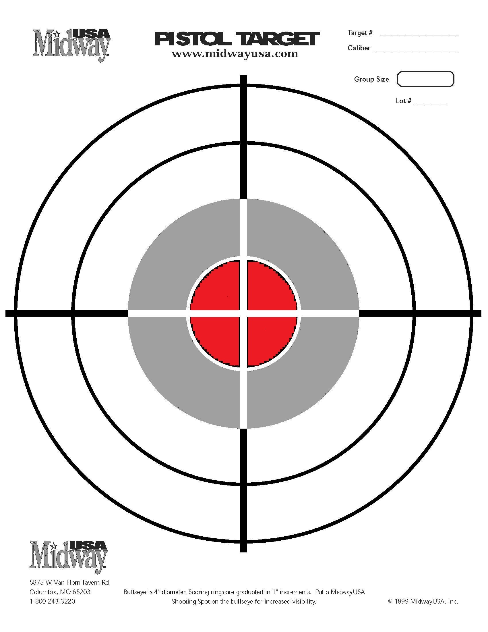 Printable Practice Targets