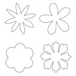 7 Best Images Of Shape Flower Printable Templates   Free Printable   Free Shape Templates Printable