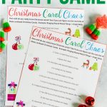 7 Must Reads Tips For Hosting The Best Christmas Party Ever   Free Printable Christmas Song Picture Game