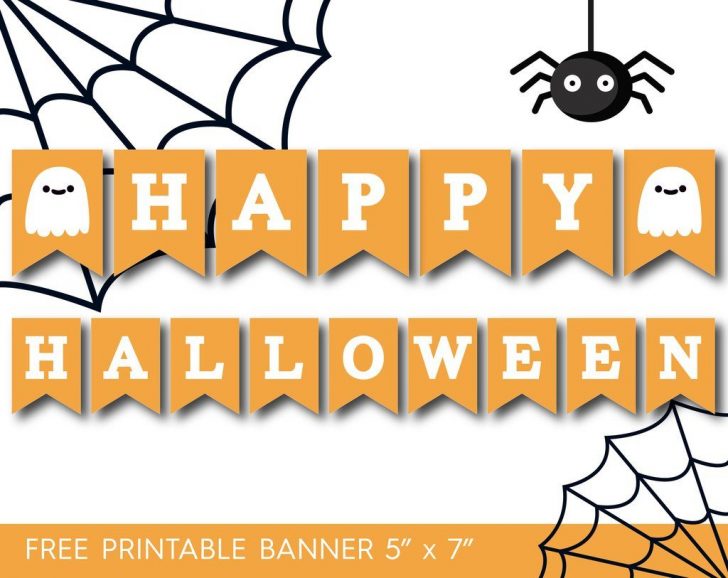Free Printable Halloween Banner Templates