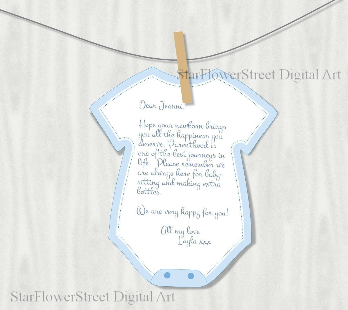 Printable onesies