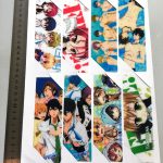 8Pcs/set Pvc Anime Bookmarks Printed With Anime Free! Iwatobi Swim   Anime Bookmarks Printable For Free