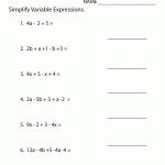 8Th Grade Math Worksheets Algebra   Google Search | Projects To Try   Free Printable 7Th Grade Math Worksheets