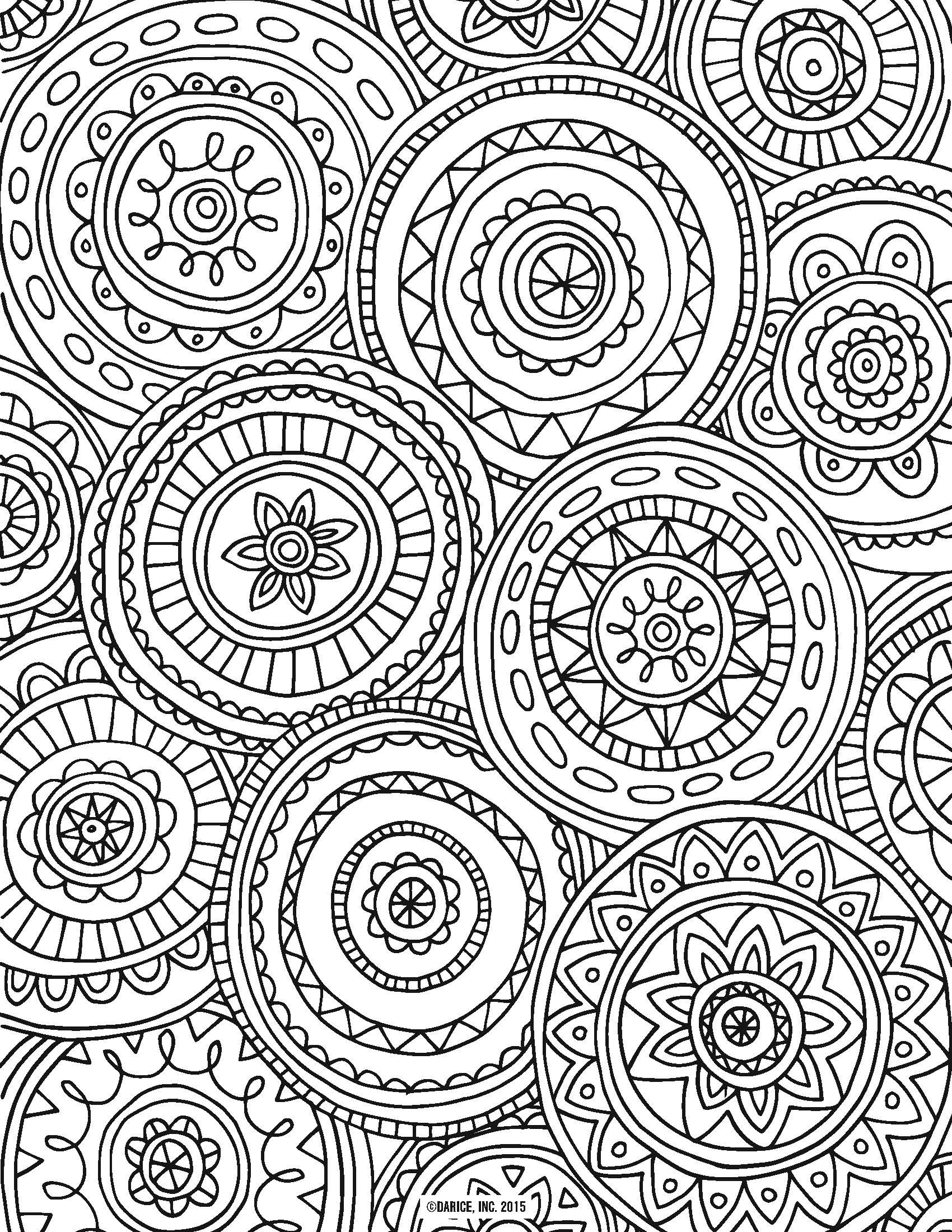 9 Free Printable Adult Coloring Pages | Pat Catan's Blog - Free Printable Coloring Pages For Adults Only