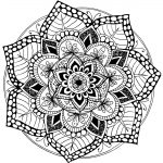 A Free Printable Mandala Coloring Page. 60+ More Available On   Free Printable Mandalas