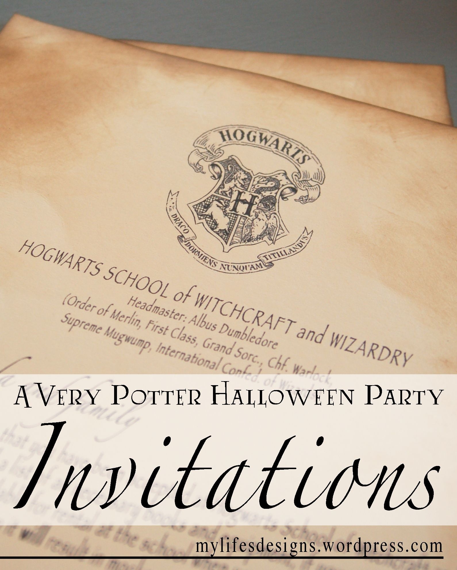 Harry Potter Birthday Invitations Free Printable Free Printable