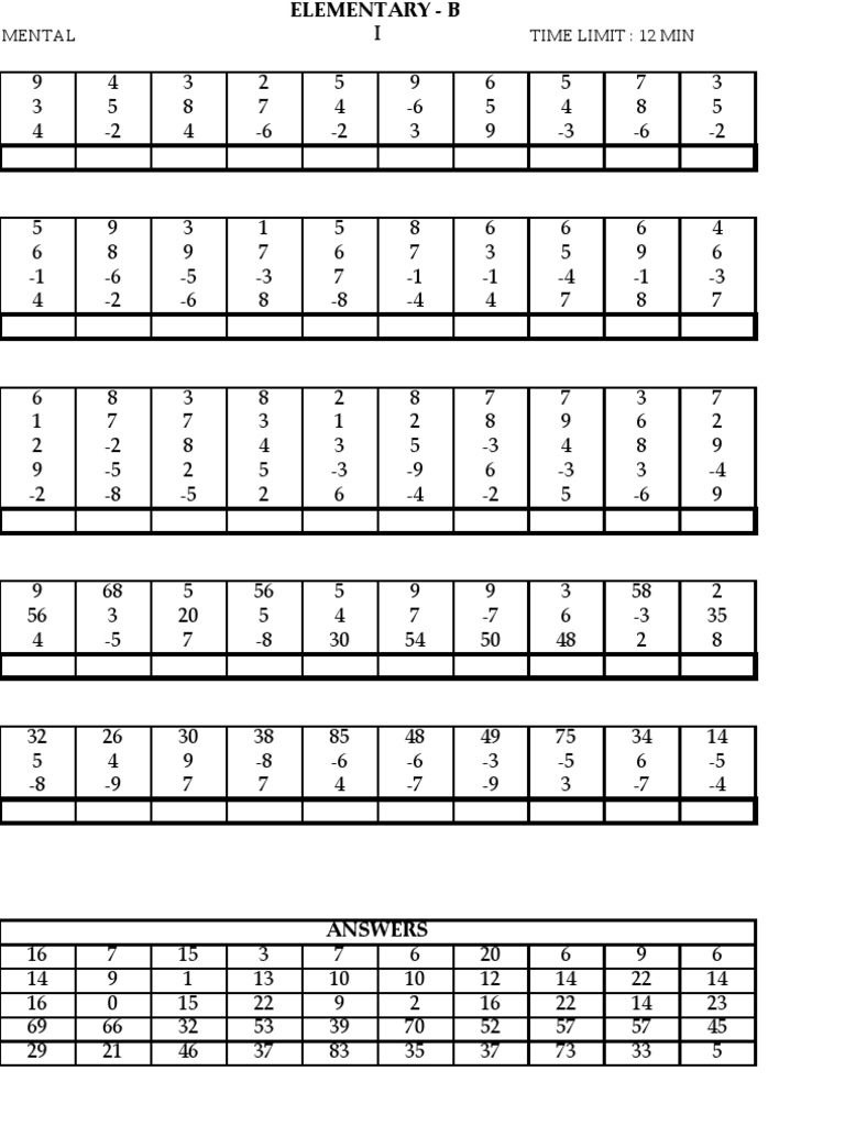 abacus-worksheets