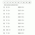Addition And Subtraction Worksheets For Kindergarten   Free Printable Math Worksheets Addition And Subtraction