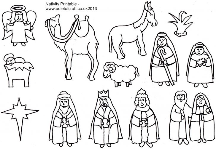 Free Printable Nativity Scene Pictures