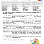 Adults' Daily Routine Worksheet   Free Esl Printable Worksheets Made   Free Printable Activities For Adults