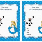 Alice In Wonderland Free Printable Birthday Party Invitations   Mad Hatter Tea Party Invitations Free Printable