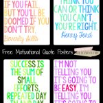 All Things Upper Elementary: Motivational Quotes For State Testing   Free Printable Testing Signs