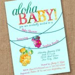 Aloha Baby Shower Invitation Luau Etsy Invitations 8   Wadatlanta   Free Printable Luau Baby Shower Invitations