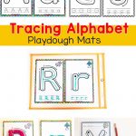 Alphabet Tracing Mats   Play Dough Mats | Alphabet Letter Activities   Alphabet Playdough Mats Free Printable