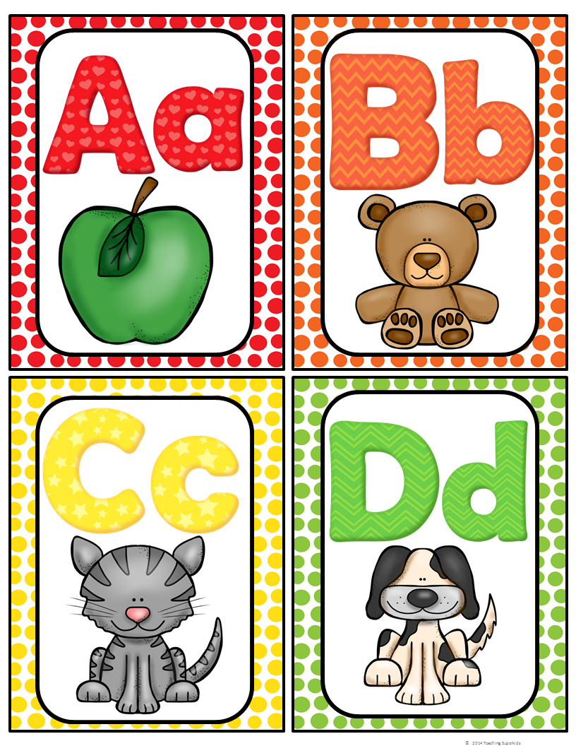 Free Printable Alphabet Letters For Display EFE