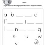 Alphabet Worksheets (Free Printables)   Doozy Moo   Free Printable Alphabet Letters Upper And Lower Case