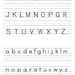 Alphabet Writing Practice Sheet | Edu Fun | Alphabet Worksheets   Preschool Writing Worksheets Free Printable