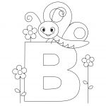 Animal Alphabet Letter B Is For Butterfly! Here's A Simple | Bugs   Free Printable Animal Alphabet Letters