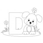 Animal Alphabet Letter D Is For Dog! Here's A Simple | Alphabet   Free Printable Animal Alphabet Letters